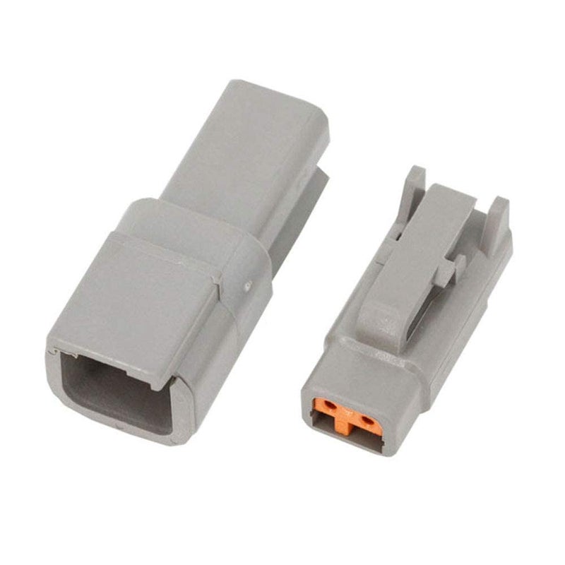 CNLW 5 Sets Automotive Connector Waterproof Plug Sheath with Terminal DTM06-2S / DTM04-2P - Image 2